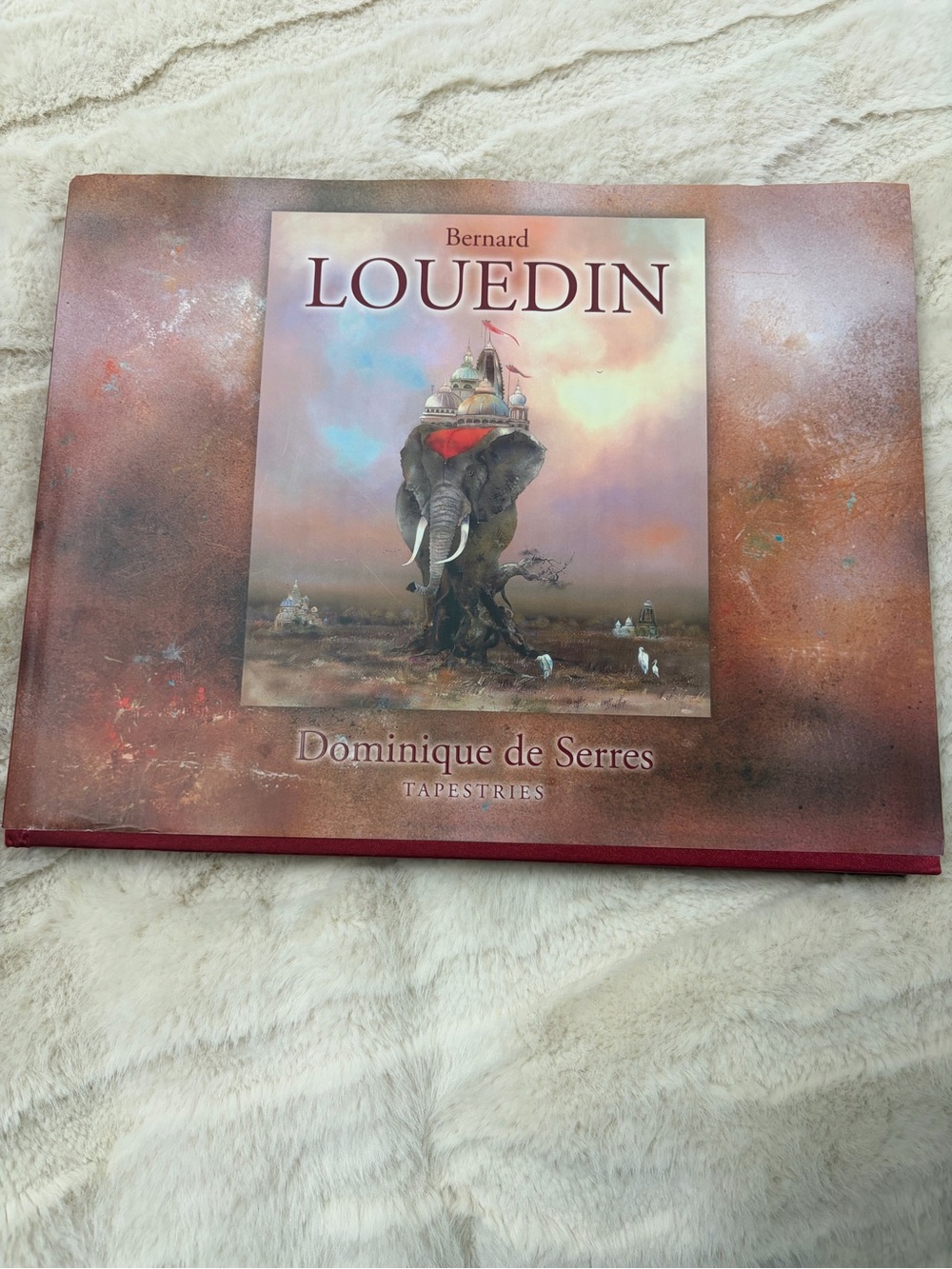 Bernard Louedin Art Book - Red/Brown Cover